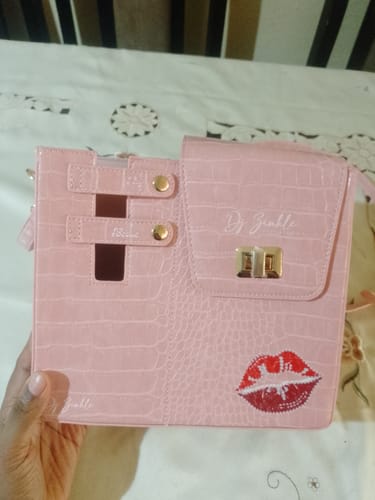 Customer photo review of Pink Tumbler Tote