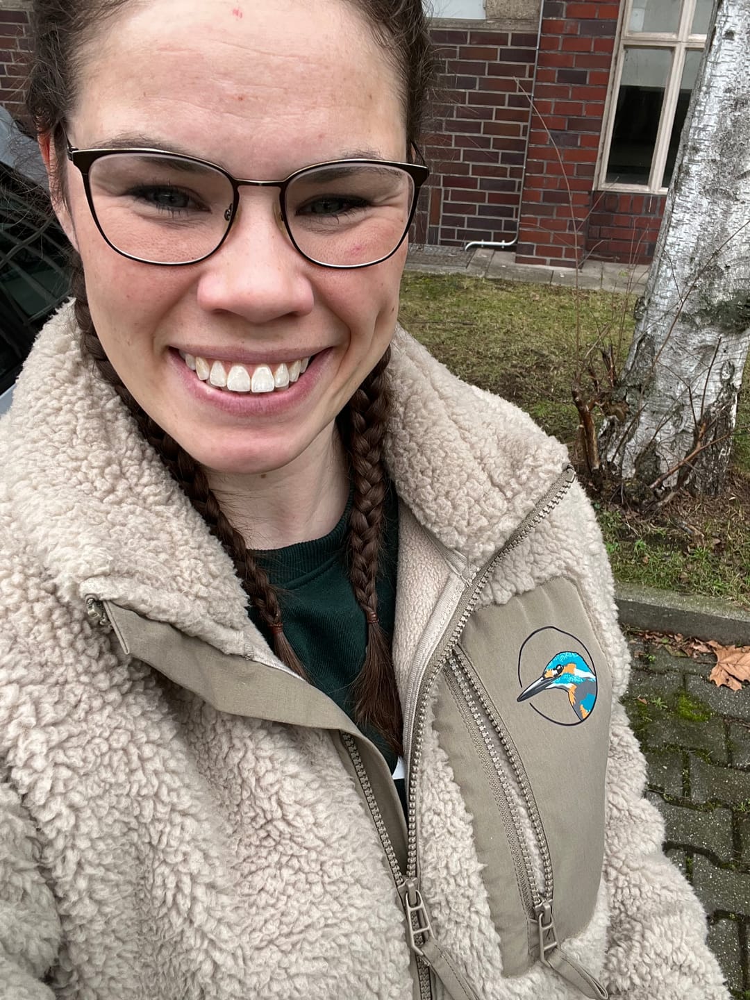 Customer photo review of Eisvogel Sherpa Unisex Jacke