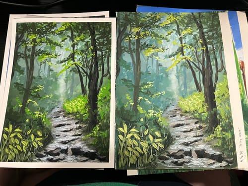 Customer photo review of 5x7 Giclee Fine Art Prints