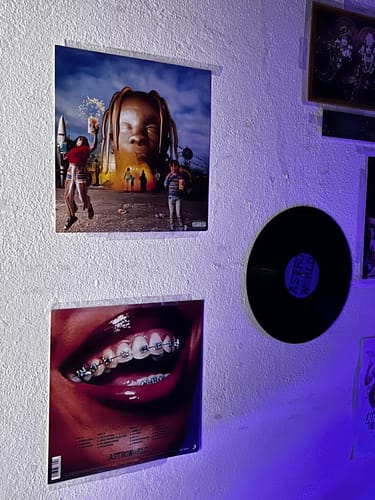 Customer photo review of VINYL RECORDS - TRAVIS SCOTT