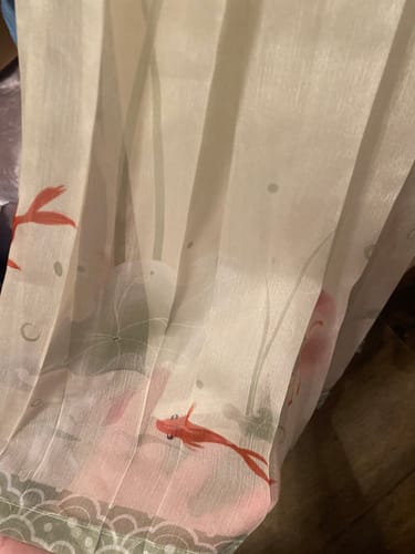 Customer photo review of Han Dan 菡萏 Blooming Lotus Song Dynasty Plus Size Embroidered Baidiequn Ruqun Set