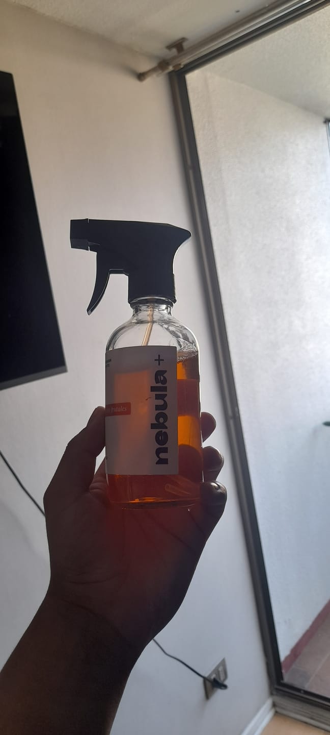 Customer photo review of SPRAY AROMATIZANTE ESENCIAS FRUTALES NEBULA+ (250 ml)