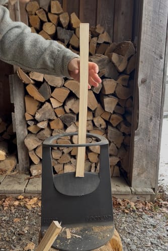 Customer photo review of Firewood Splitter