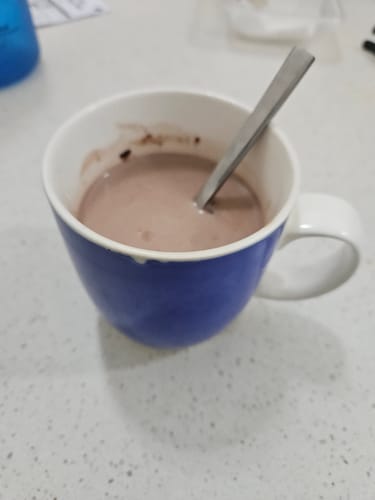 Customer photo review of Deluxe Lactation Hot Chocolate - GF, DF & SF