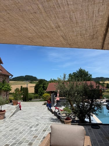 Customer photo review of Grünes Tarnnetz