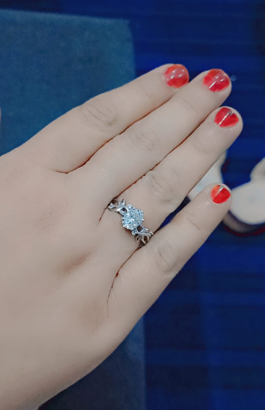 Customer photo review of OVAL'S MOTIF CHARM
