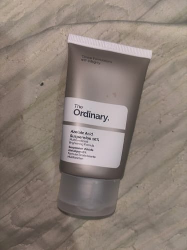 Customer photo review of Azelaic Acid 10% Suspension Brightening Cream