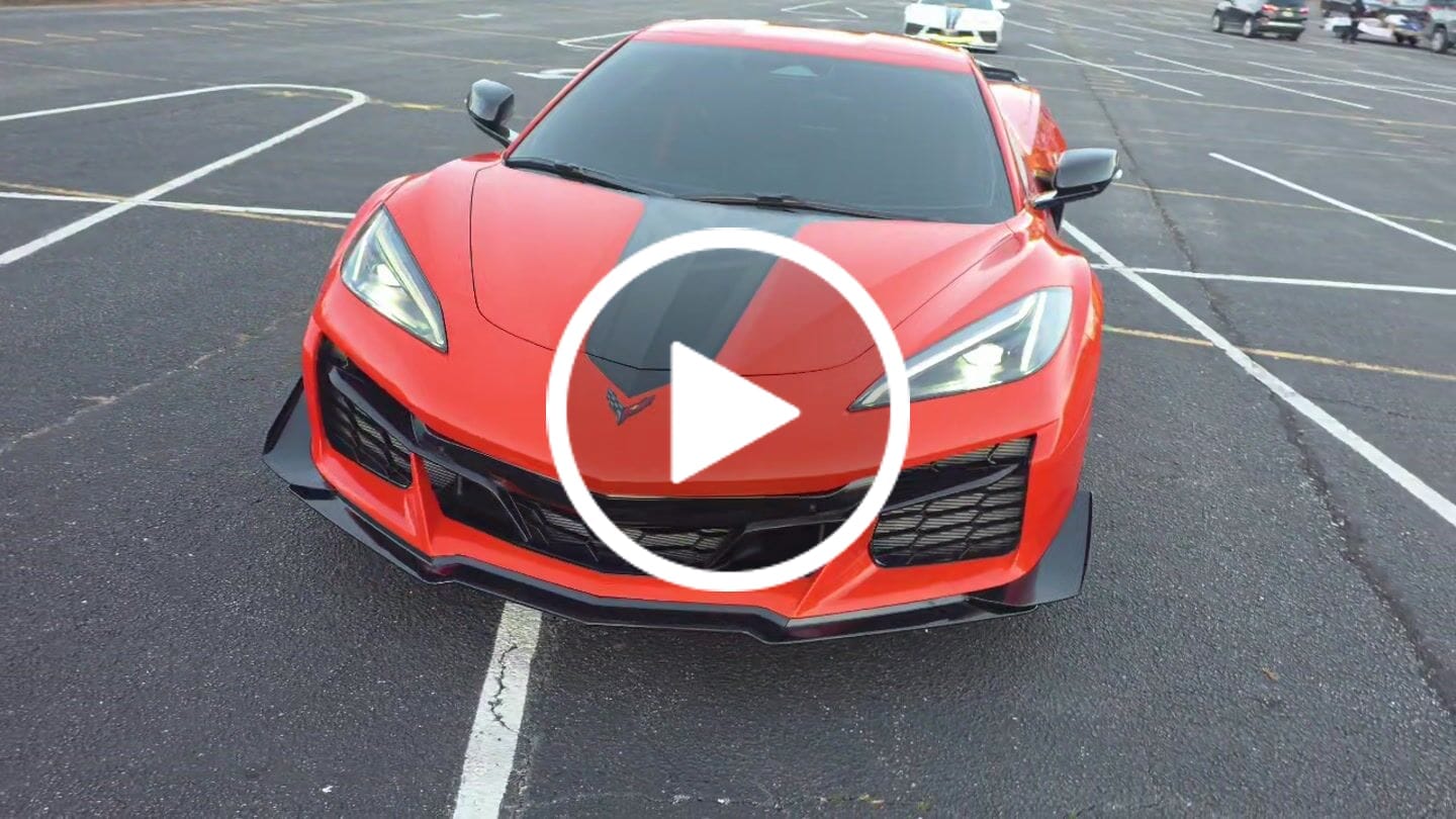 Customer video review of Corvette C8 Z06 / E-Ray XL Extended Splash Guard