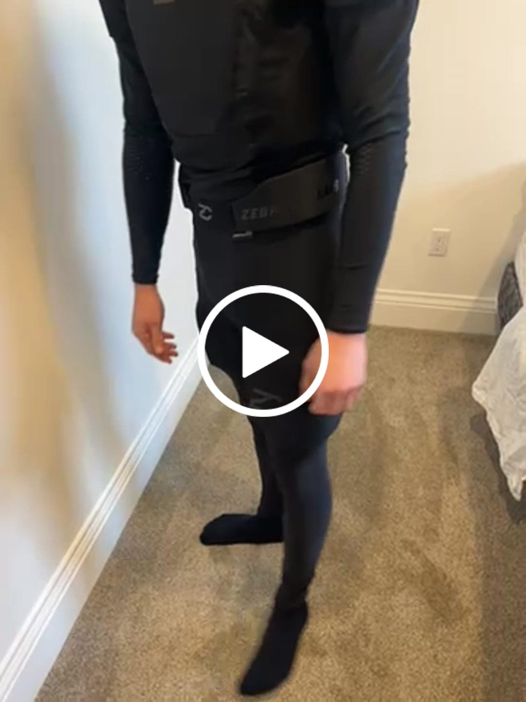 Customer video review of ZG-PRO HOCKEY REFEREE PROTECTIVE GIRDLE