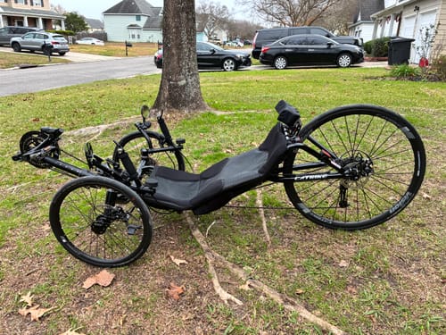Customer photo review of Catrike Neckrest Conversion Kit