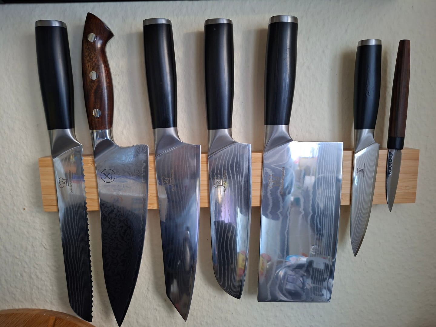 Customer photo review of OKAMI 5er Messerset