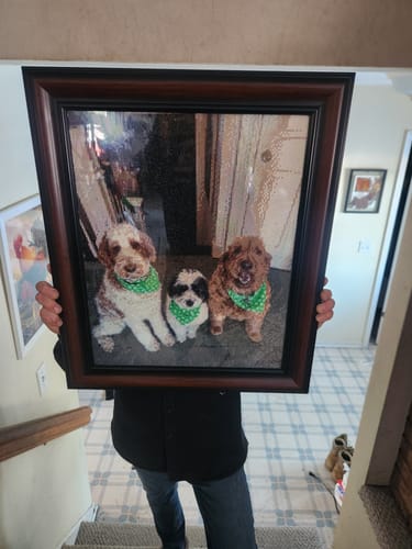 Customer photo review of Made with Diamonds® Custom Kit