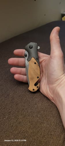 Customer photo review of ENTHUZST™ POCKET KNIFE