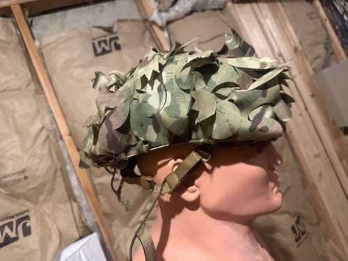 Customer photo review of Predator Ghillie™ Helmet Cover