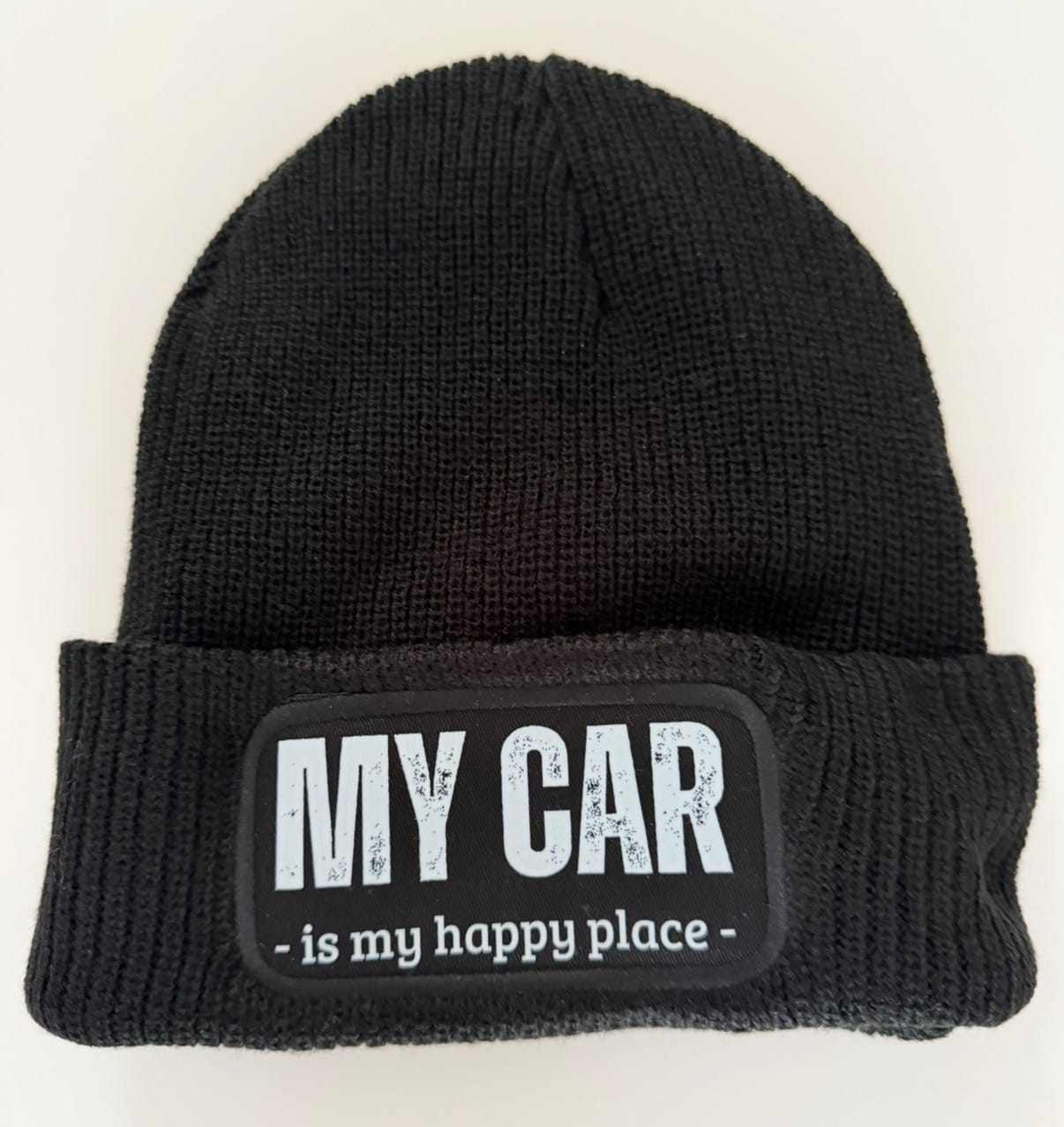 Customer photo review of Happy Place Beanie