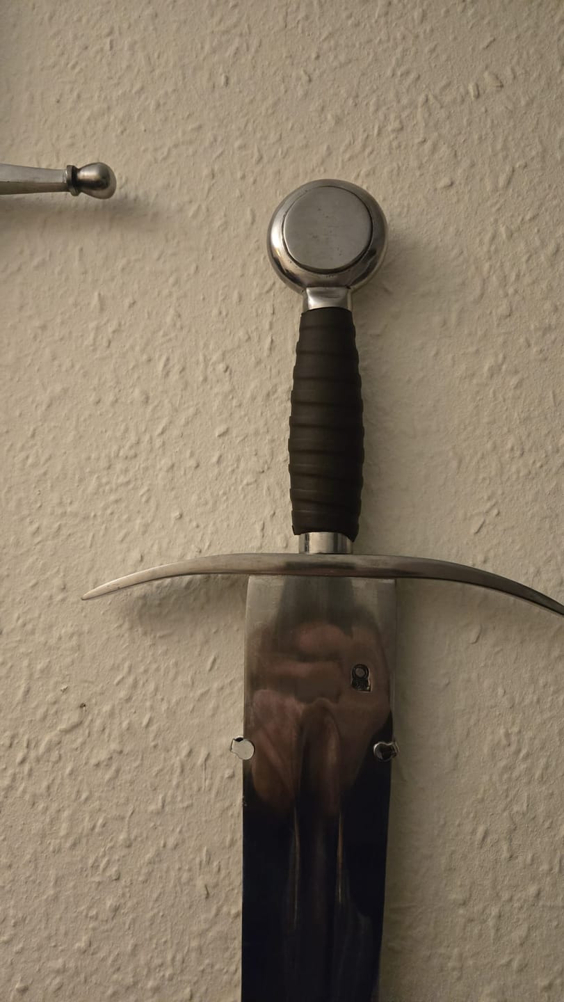 Customer photo review of Sword Hanger