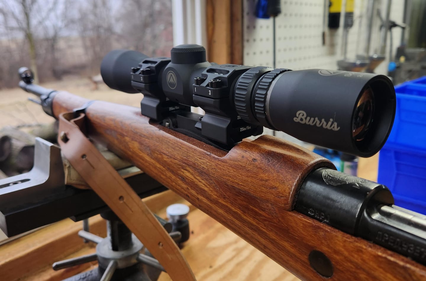 Customer photo review of Scout Mount for Mauser Yugo M48, K.Kale, Spanish M43, VZ.24, Argentine M1909, Brazilian 1908 & 1908/34
