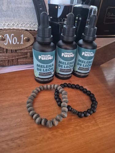 Customer photo review of Gotas de Melena de León - Ultra concentrado 50ML