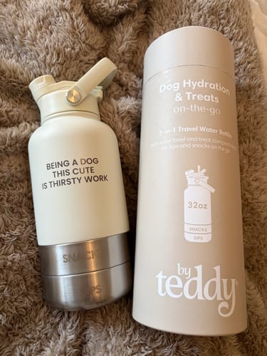 Customer photo review of The Bowl Bottle 2.0 | 3-in-1 Travel Bottle