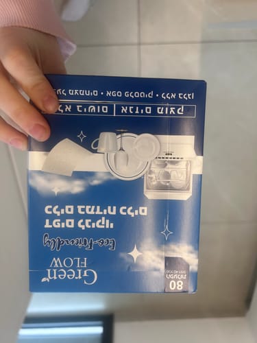 Customer photo review of דפי ניקוי למדיח
