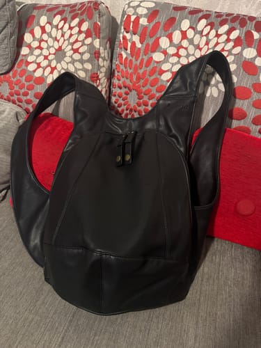 Customer photo review of Le sac à dos Vegan Original - Ergonomique et Antivol.