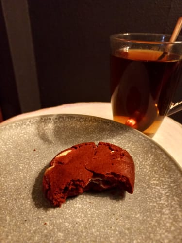Customer photo review of Red Velvet Valentijn Cookies