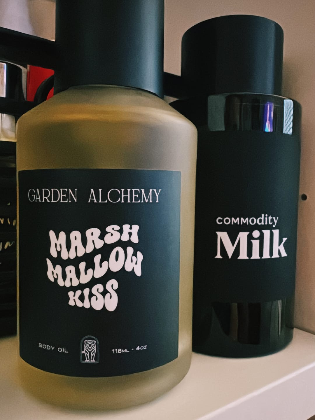 Customer photo review of MARSHMALLOW KISS PERFUME BODY OIL