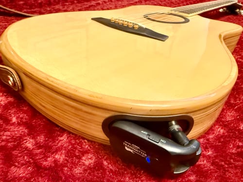 Customer photo review of [New USB-C] CFG SonikSphere 5.8GHz High-Fidelity Guitar/Bass Wireless System