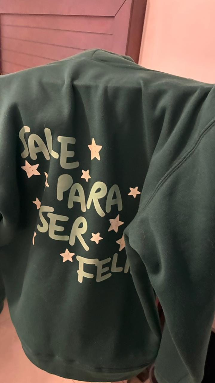 Customer photo review of Hoodie Ivan Cornejo Sale Para Ser Feliz