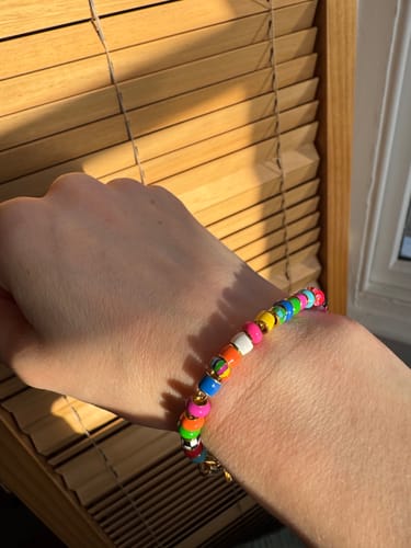 Customer photo review of GOLD PLAYGROUND BRACELET