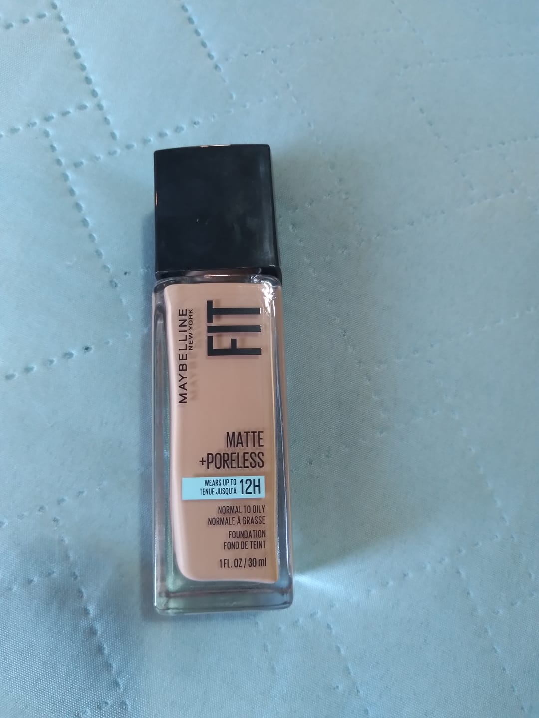 Customer photo review of Fit Me Matte + Poreless Liquid Foundation