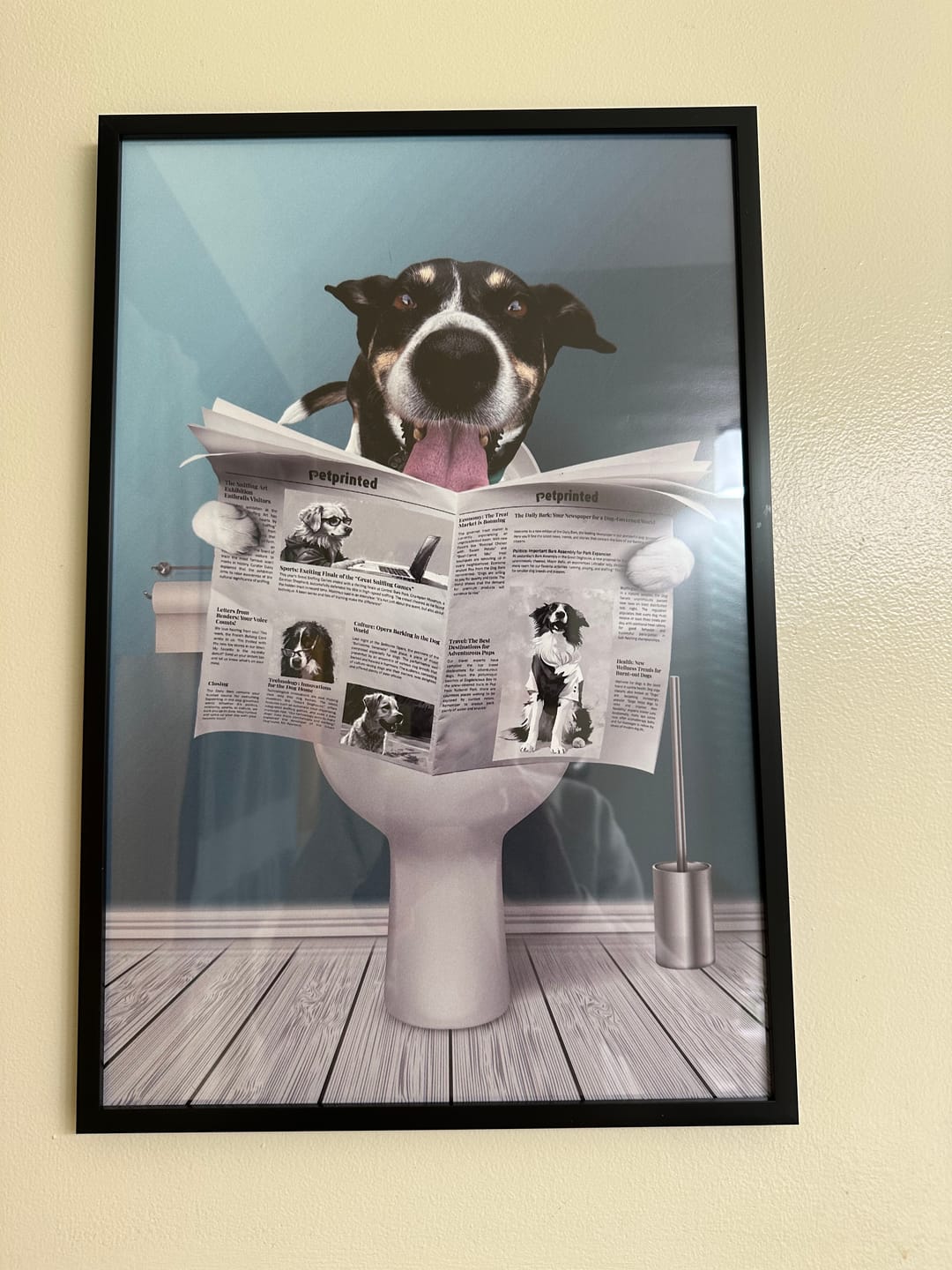 Customer photo review of Important meeting - Personalized Poster