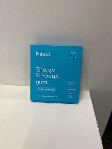 Customer photo review of Energy & Focus Gum