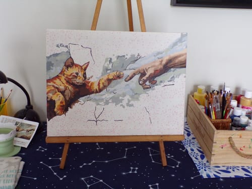 Customer photo review of Creation of the Cat