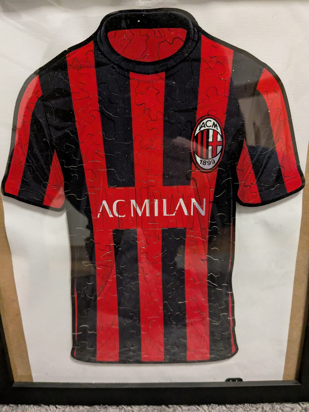 Customer photo review of AC Milan® Jersey - Holzpuzzle