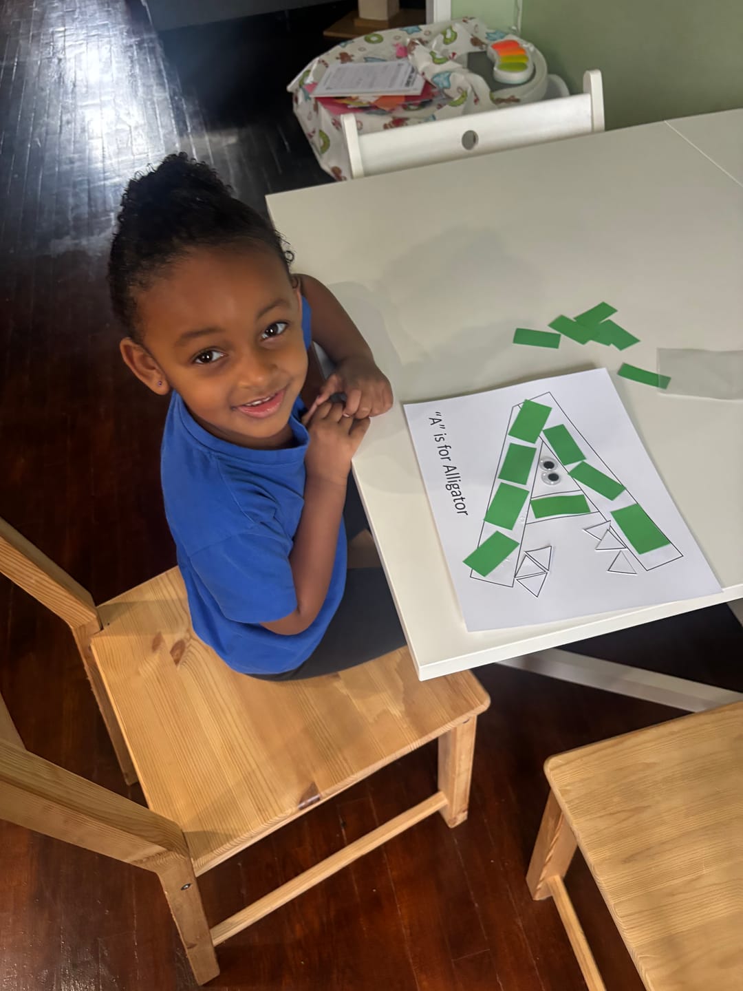 Customer photo review of The Preschool Box [12 Month Prepay]
