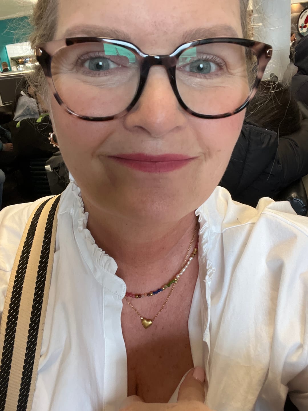 Customer photo review of Riley Heart Necklace (Bundle)