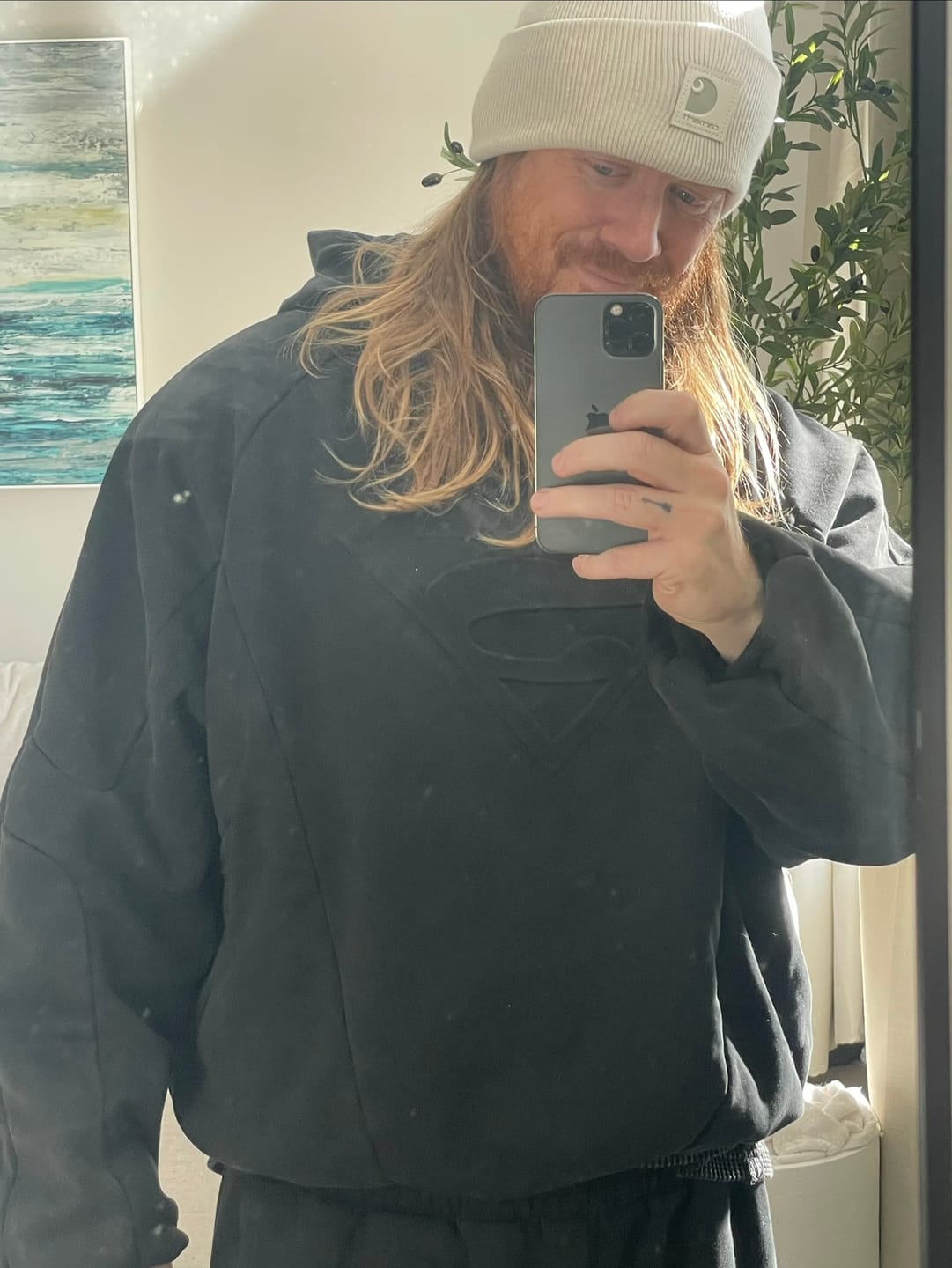 Customer photo review of 5094 - Superman Shield Hoodies