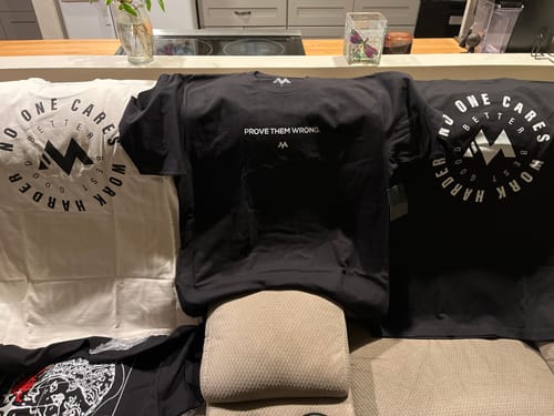 Customer photo review of NEW YEAR: MYSTERY 4-PACK Tee - 3
