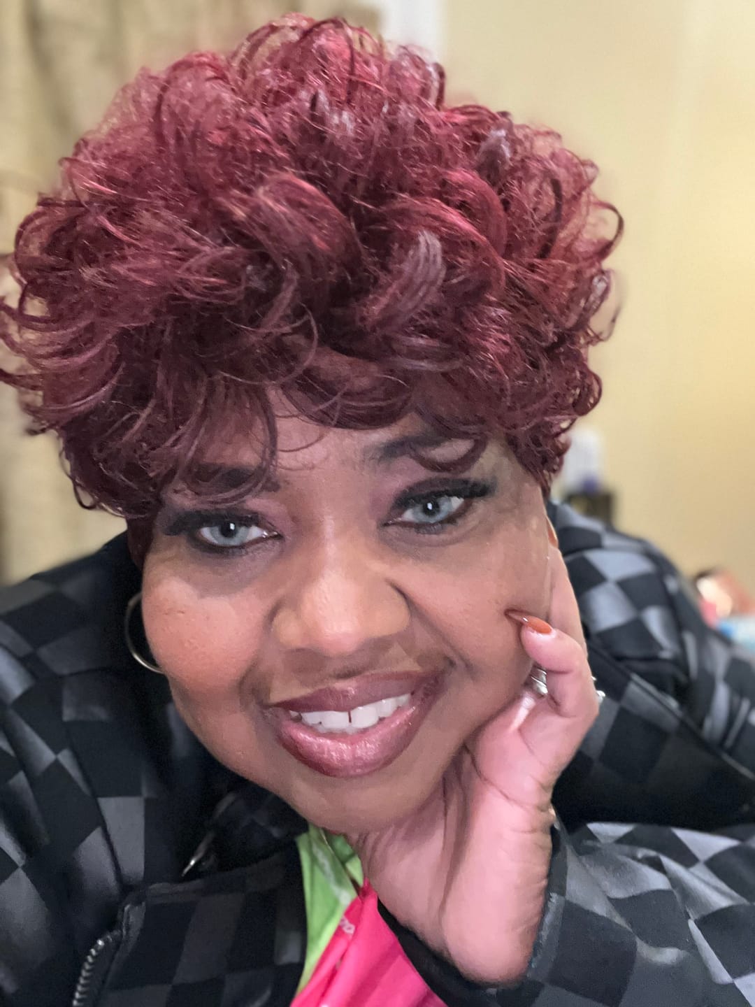 Customer photo review of Hidrocor Quartz Blue Gray Prescription Colored Contact Lenses