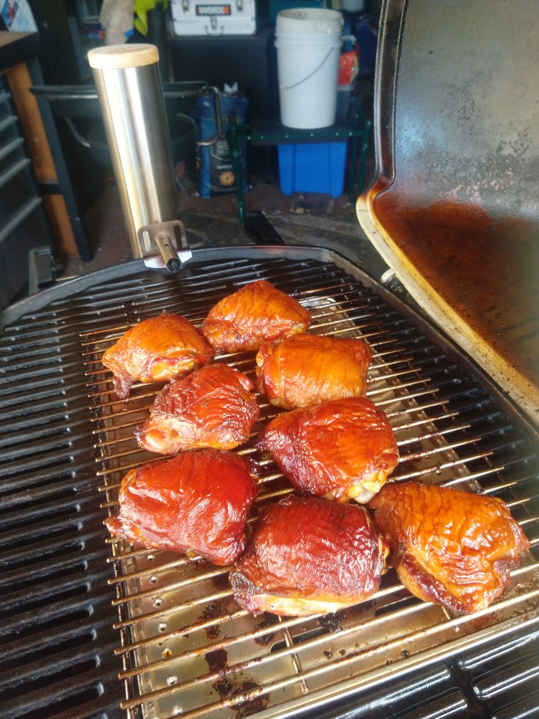Customer photo review of Smokai Starter Kit for Weber® Q™