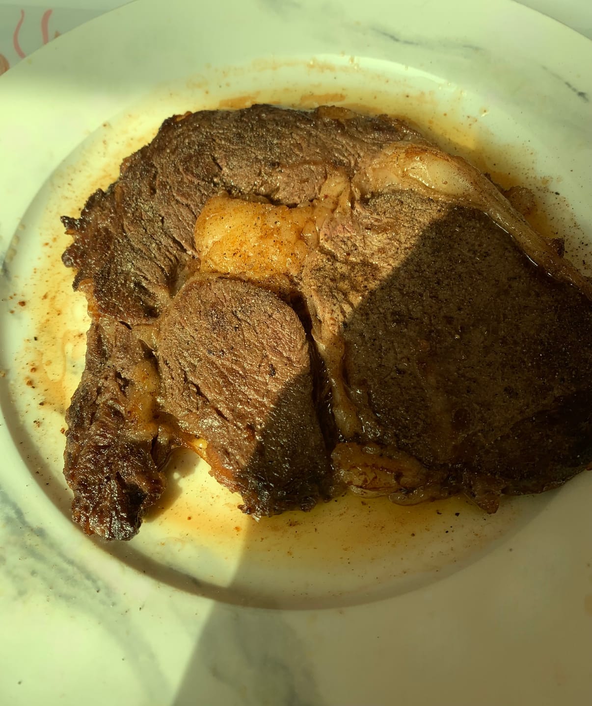 Customer photo review of Kuwaiti organic Grass fed Rib eye 250g-300g