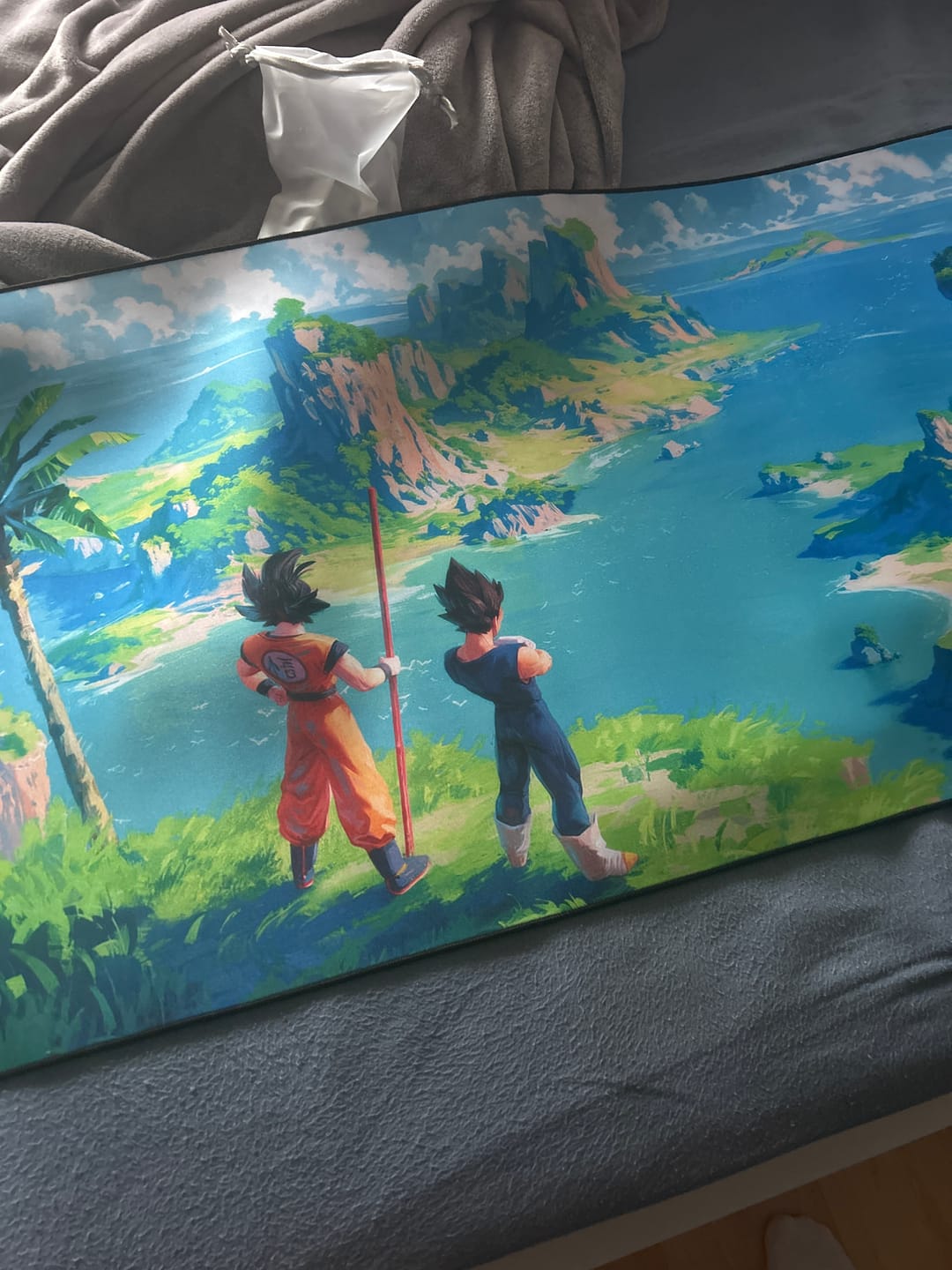 Customer photo review of Customizable Gaming Mousepad
