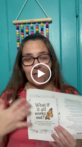 Customer video review of Manifestation Pack (Printable PDF) – a guide to setting goals, believing in them, and seeing them through