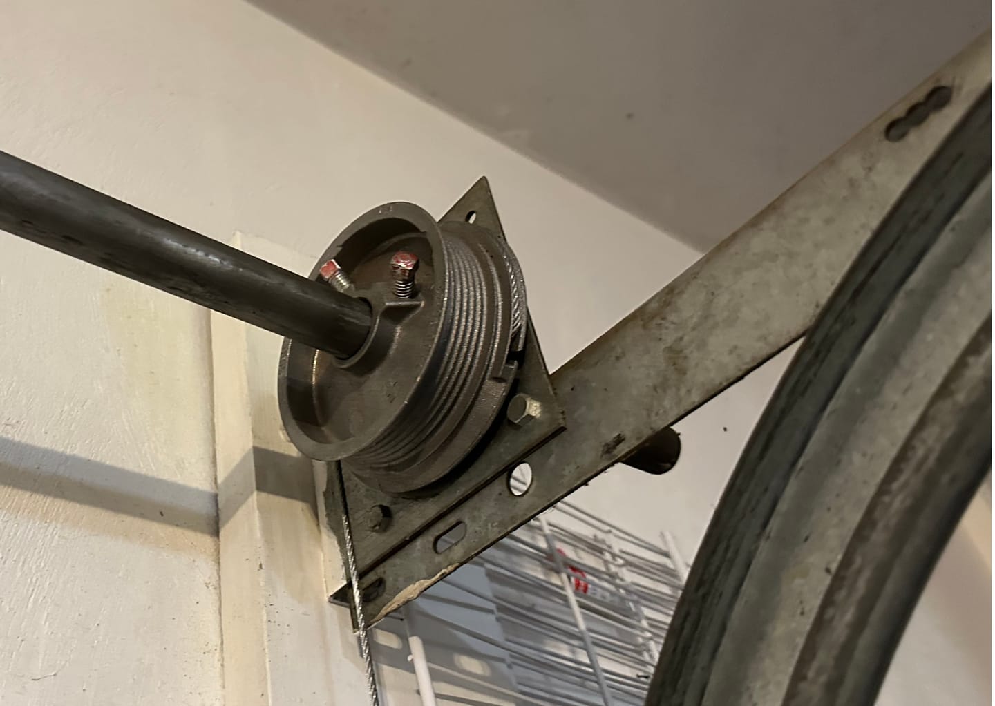 Customer photo review of 2" Torsion Spring | .262 Wire Size