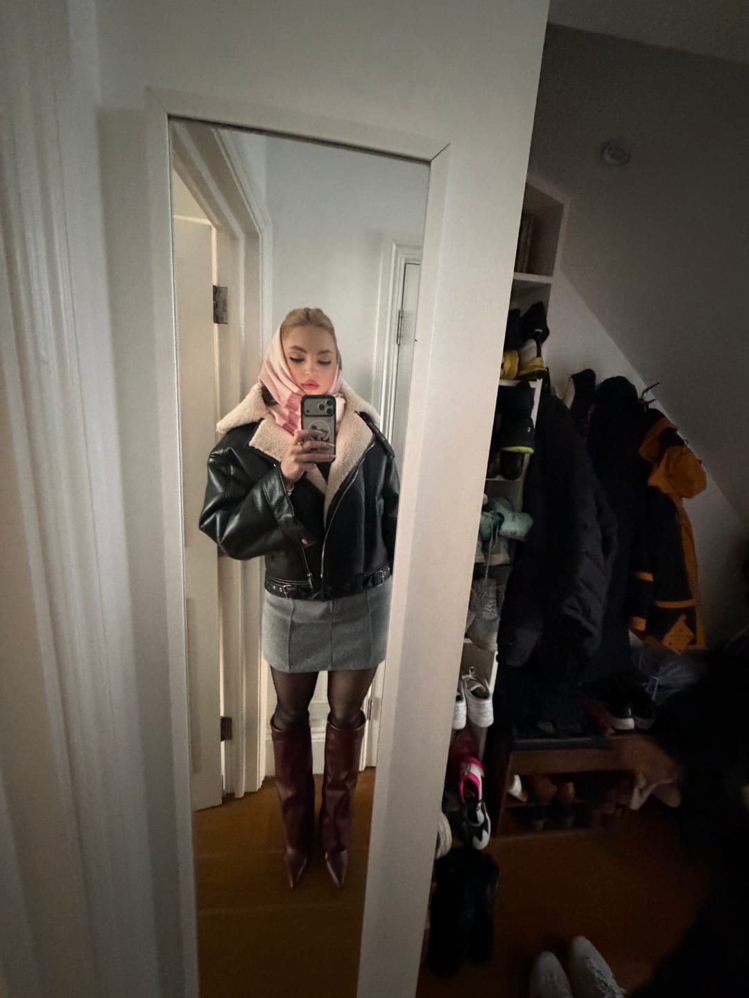 Customer photo review of Monica High Boots