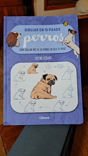 Customer photo review of Dibujar Perros en 10 Pasos - Justine Lecouffe