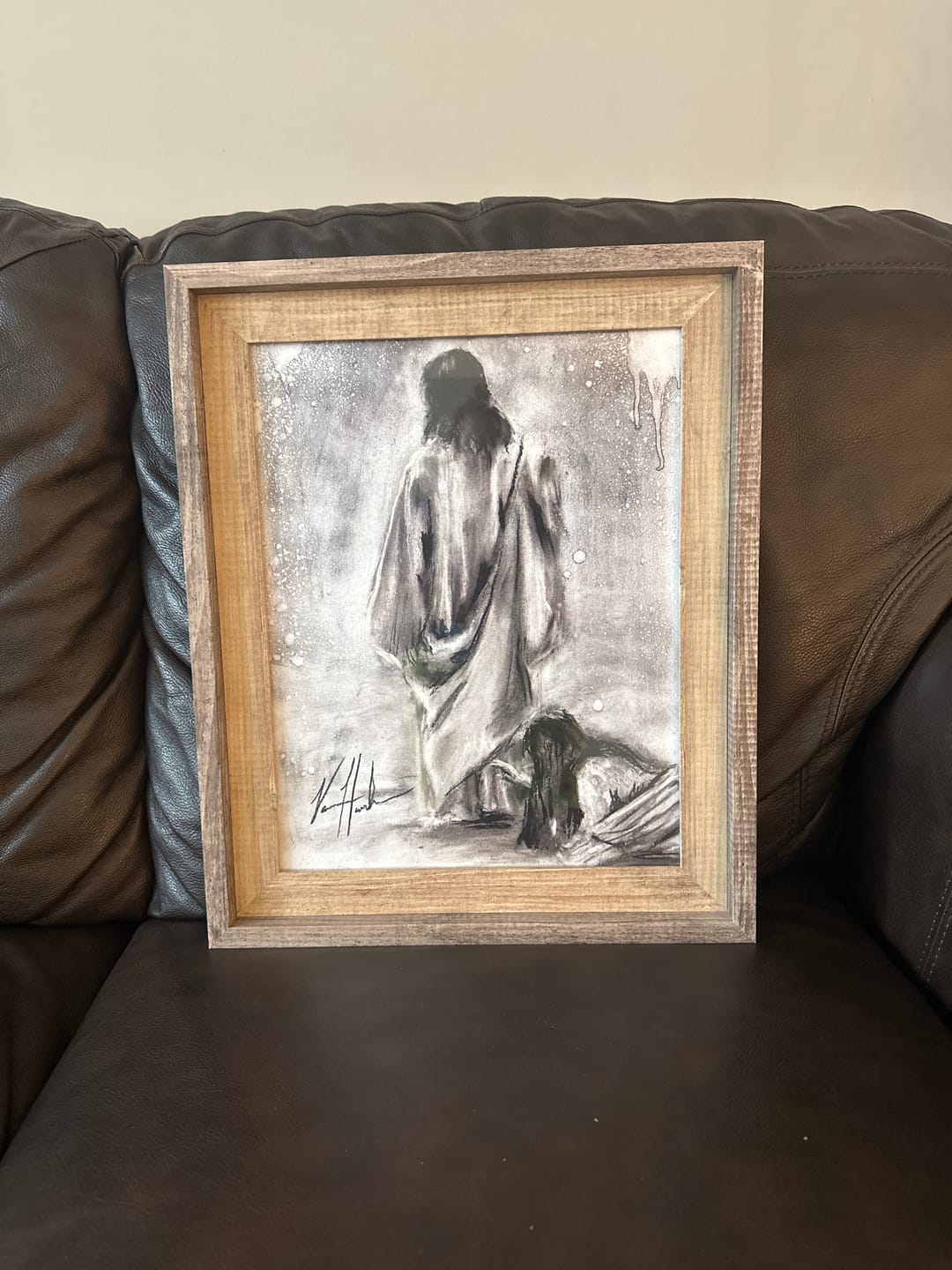 Customer photo review of Jesus Healer (Sketch)