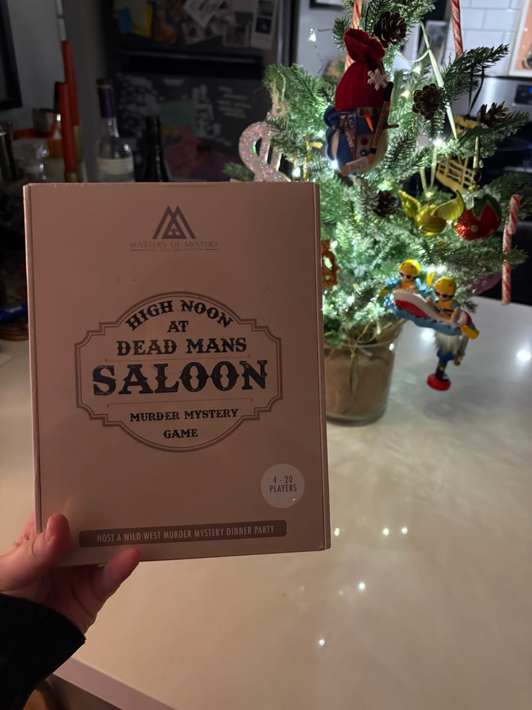 Customer photo review of Wild West Cowboy Murder Mystery Host Your Own Game Kit