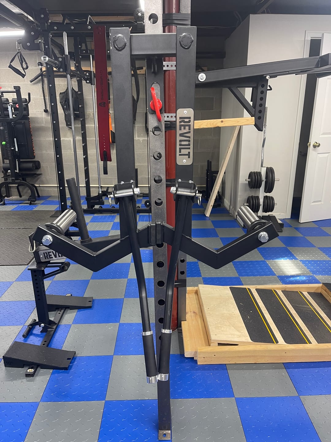 Customer photo review of Revolt Lateral Raise Attachment